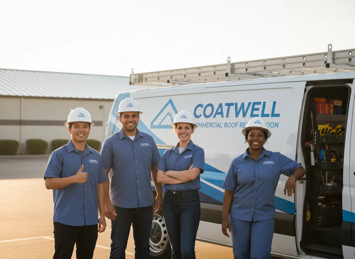 Commercial roof coating company in Ashley, ND